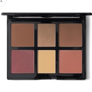 Wingme Ethereal Rose Face & Eye Palette In Medium-Deep 6 Color BNIB